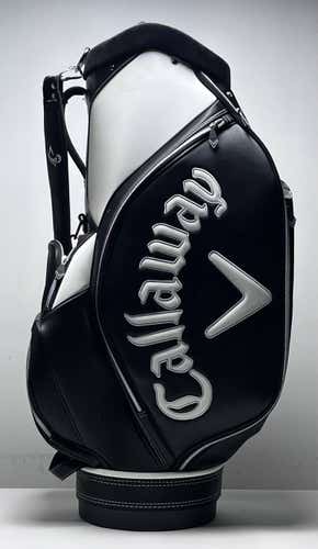 Callaway Display Staff Bag Black 6-Way Divide Single Strap Golf Bag