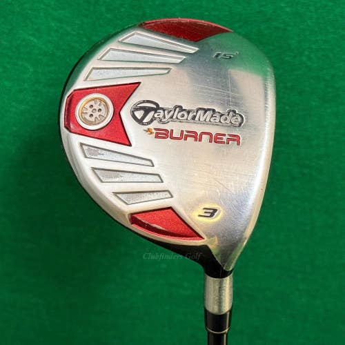 TaylorMade Burner 2007 Fairway 15 3 Wood REAX Superfast 50g Graphite Stiff