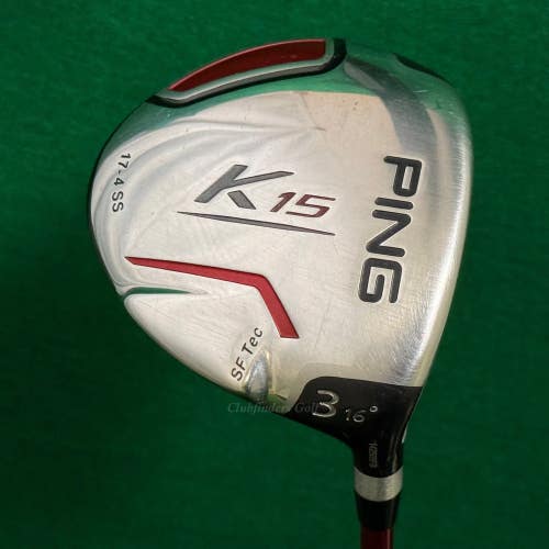 Ping K15 SF Tec 16 Fairway Wood 3 Ping TFC 189 Tour Graphite Extra Stiff
