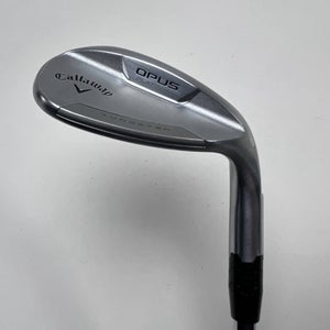 FITTER Callaway Opus Platinum Chrome Lob Wedge LW 58* 8Z DG S300 Mid Stiff RH