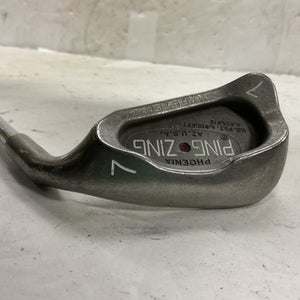 Used Ping Zing Brown Dot Mens Individual Iron Rh 7 Iron 11855-s000193097