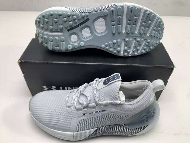 Under Armour Phantom Waterproof Golf Shoes White Men's SZ 9 (EU 42.5) NIB