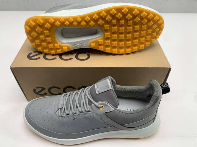 ECCO M Core Hybrid Waterproof Golf Shoes Gray Men's SZ 10-10.5 (EU 44) NIB