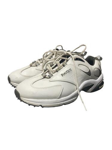 Used Foot Joy Mens Golf Shoes White Senior 10 11834-s000041956