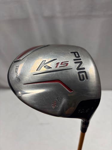 Used Ping K15 Mens Driver RH 10.5 Degree 11490-S000274865