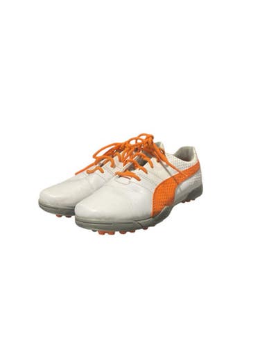 Used Puma Jr Golf Shoes Orange Junior 04 11834-s000041875