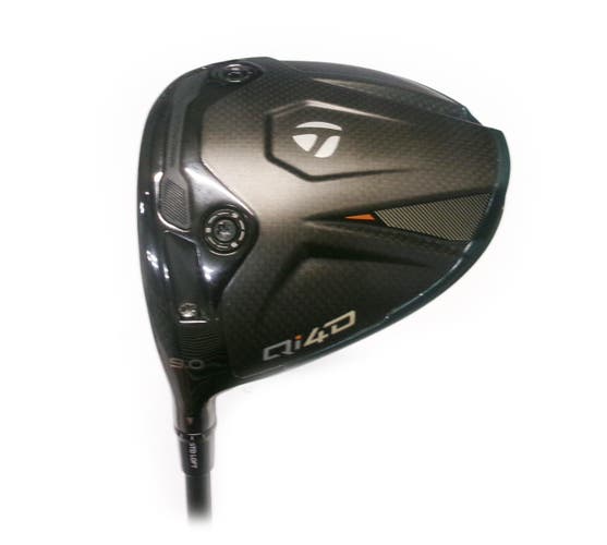 LH *DEMO* TaylorMade Qi4D 9.0* Driver Graphite REAX 50 Stiff Flex