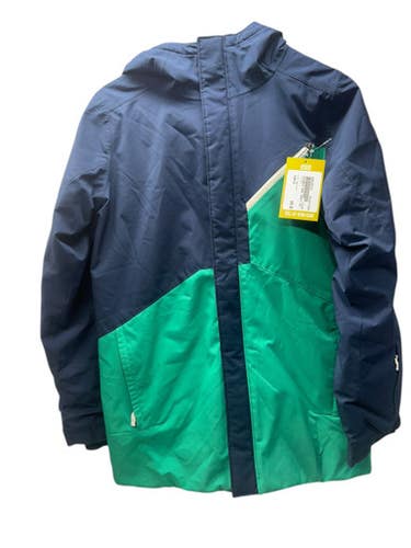Used Columbia Outerwear Heavy Jacket Y Navy Blue Lg 11835-s000199774