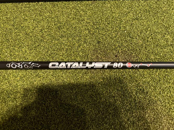 Project X Catalyst Black 80g 6.5 Parallel Tip Iron Shaft- .370 Tip 41"