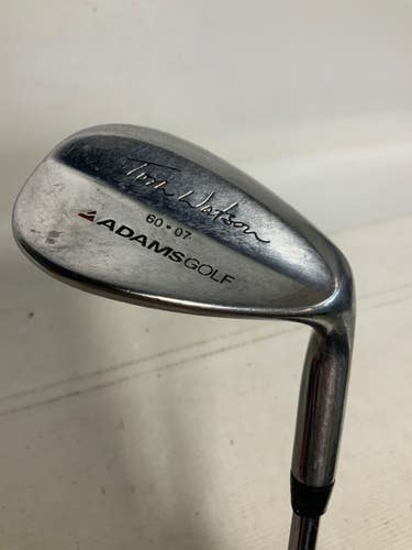 Used Adams Golf TOM WATSON 60 07 Golf Wedge Mens RH 60 Degree 11823-S000040430