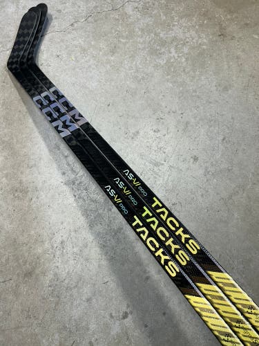 3 PACK 75 Flex P29 Senior CCM Tacks AS-VI Pro Right Hand Hockey Stick Pro Stock (New)