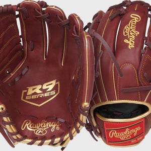 New Rawlings R9 Series Sherry Bb Sb Glove Lh Throw 11851-r9-series-sherry