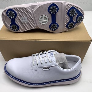 Straight Down Derby Waterproof Golf Shoes White Men's SZ 12 NIB