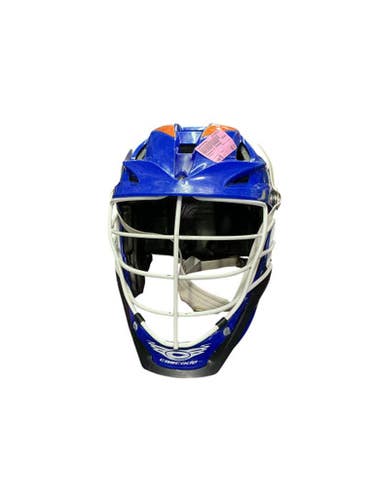 Used Cascade S Thunder Lacrosse Helmet Royal Blue Md 10743-s000470783