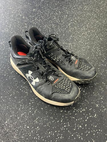 Used Under Armour Yard Bb Sb Cleats Black Senior 13 11849-s000033040