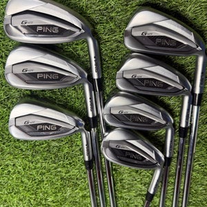 PING G425 - Black DOT -IRON SET 5-Pw +Uw - Steel - AWT2.0(NIPPON)- Regular Flex