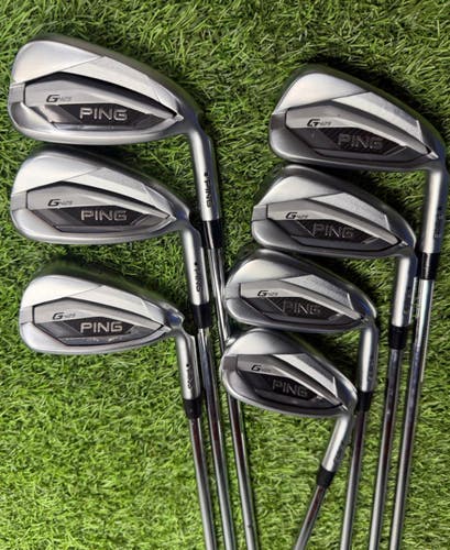 PING G425 - Black DOT -IRON SET 5-Pw +Uw - Steel - AWT2.0(NIPPON)- Regular Flex