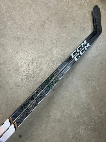 2 PACK 75 Flex Custom P14 Senior CCM JetSpeed FT6 Pro Left Hand Hockey Stick Pro Stock (New)