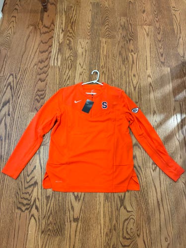 Orange Men's Large Nike Sweatshirt (New)