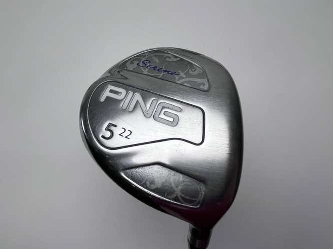 Ping Serene 5 Fairway Wood 22* OBAN Devotion 4 Blue 02 45g Senior RH