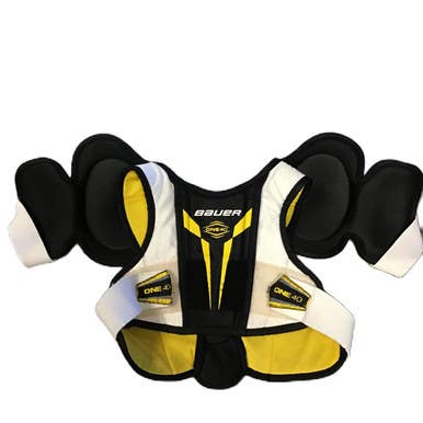 Used Bauer One 40 Junior Shoulder Pads Sm 11730-s000068023