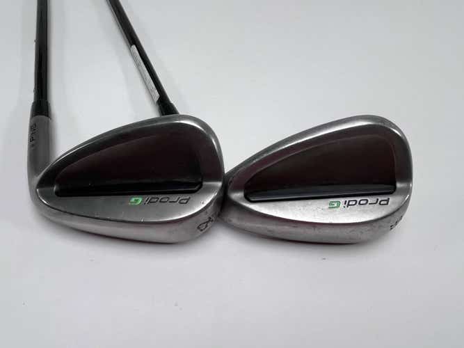 Ping Prodi G Wedge Set 52* 12 | 56* 12 Black Dot Prodi G Junior RH 33"