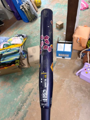 2022 DeMarini Spryte Composite Bat (-12) 19 oz 31" (Used)
