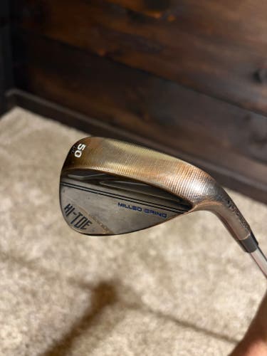 TaylorMade Milled Grind Hi-Toe 50 Degree Wedge - KBS Shaft - RAW face