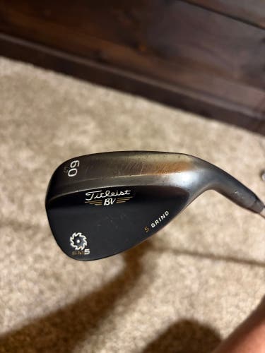 Titleist Vokey SM5 Raw Black wedge 60 Degree