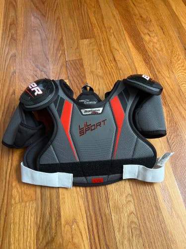 Large Youth Bauer Lil Sport Shoulder Pads (Used)