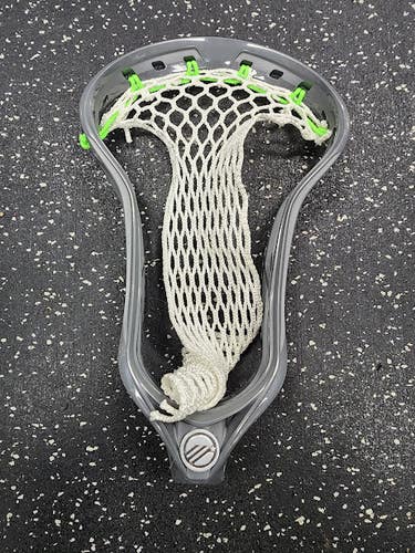 Used Maverik OPTIK 3 Mens Lacrosse Head Grey 11849-S000041496