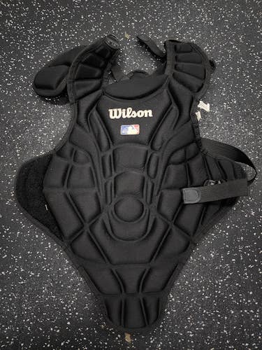 Used Wilson WILSON Catchers Chest Protector Black Youth 11849-S000041489