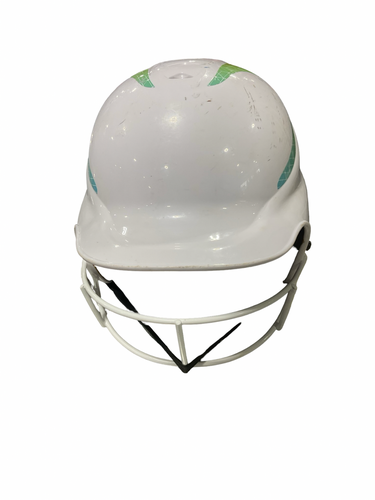 Used RIP-IT RIP IT SB HELMET Batting Helmet w/Mask White MD 11834-S000053351
