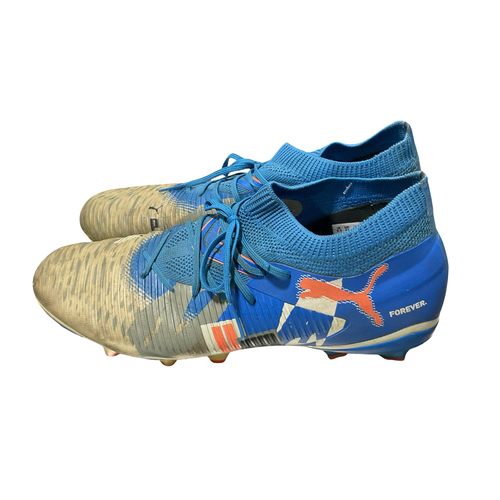 Used Puma Soccer Cleats Royal Blue Senior 9.5 11834-S000053343