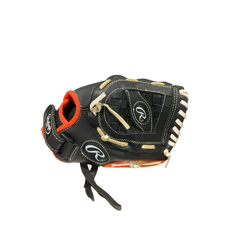 Used Rawlings PLAYER SERIES BB/SB Glove RH Throw Black 10 1/2" 11834-S000053319
