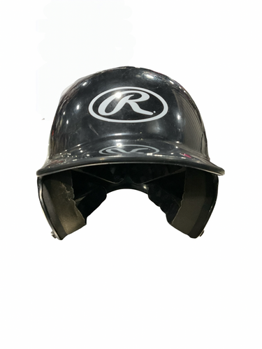Used Rawlings TBALL HELMET Batting Helmet No Mask Black SM 11834-S000053317