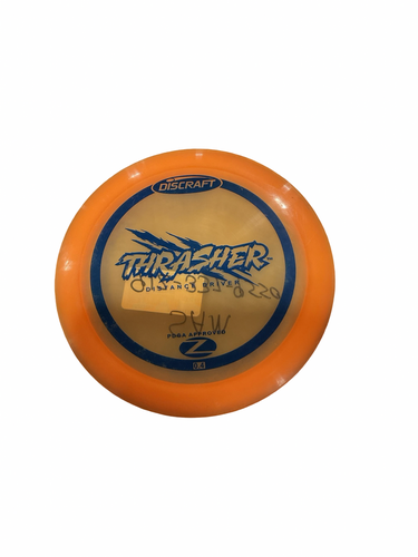 Used Discraft THRASHER Disc Golf Driver Orange 11834-S000053291