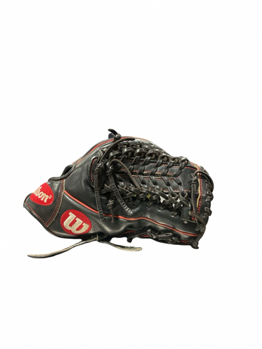 Used Wilson A2000 BB/SB Glove RH Throw Black 12 1/4" 11834-S000053260