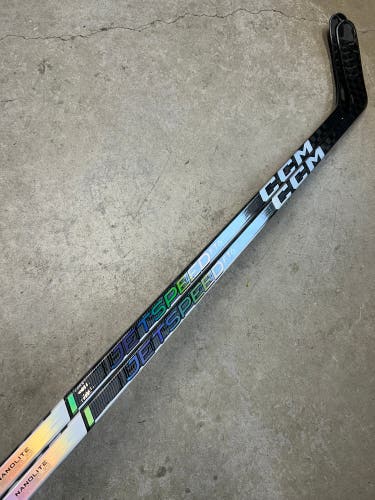 2 PACK 95 Flex P92M Senior CCM JetSpeed FT6 Pro Left Hand Hockey Stick Pro Stock (New)