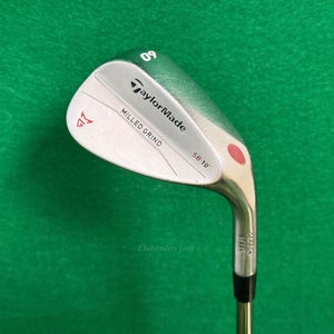 TaylorMade Milled Grind Chrome 60-SB10 60 Lob Wedge Dynamic Gold Wedge Flex