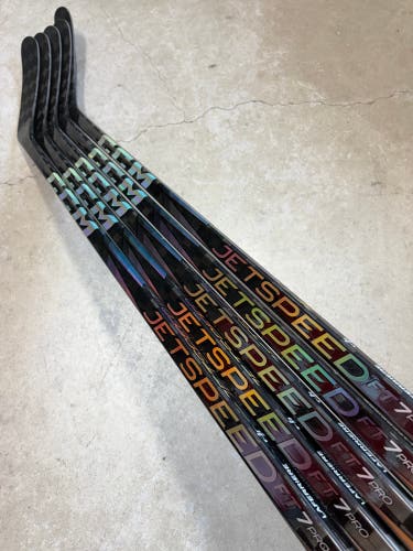 5 PACK 85 Flex P28M Senior CCM Jetspeed FT7 Pro Right Hand Hockey Stick Pro Stock