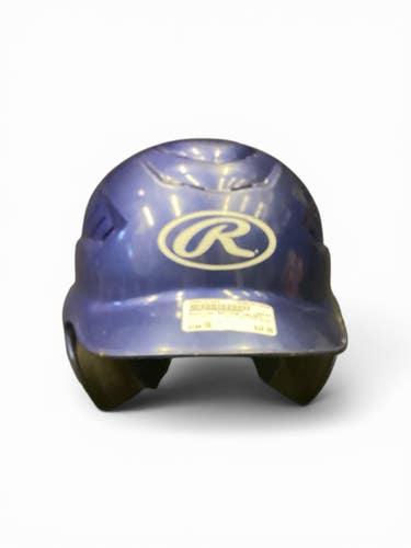 Used Rawlings BATTING HELMET Batting Helmet No Mask Royal Blue One Size 11846-S000107084
