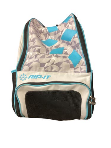 Used RIP-IT BAT BAG BB/SB Player Carry Bag White 11846-S000106999