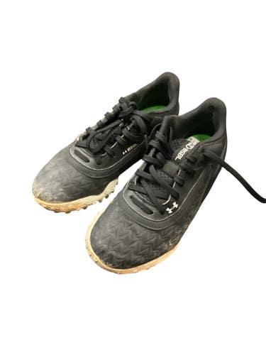 Used Under Armour TURFS BB/SB Cleats Black Junior 02.5 11846-S000106973