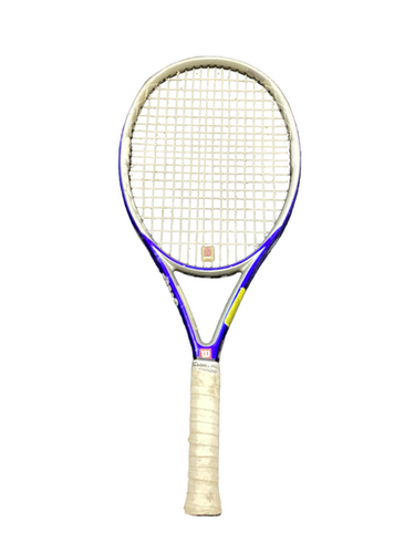 Used Wilson Pro Staff Trance Adult Tennis Racquet Royal Blue 4 3 8" 11613-s000170890