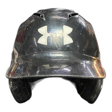 Used Under Armour Uabh100 Batting Helmet No Mask Black One Size 11375-s000368423