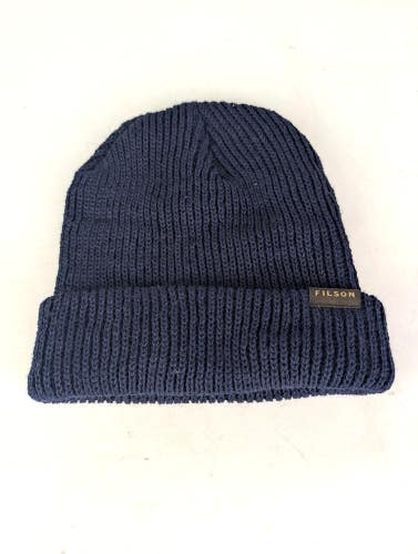 Filson Watch Cap Navy Blue Kint Winter Hat