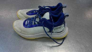 Used Under Armour Basketball Shoes M Royal Blue Senior 7 11339-s000196056