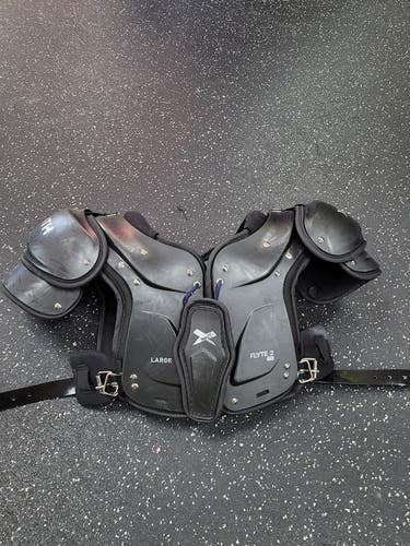Used Xenith FLYTE 2 TD FB Shoulder Pads Black LG 11849-S000041533