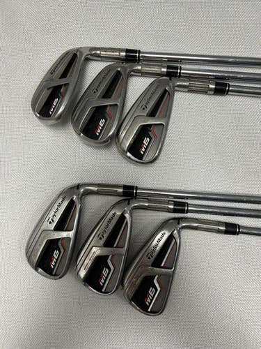 Used Taylormade M6 Mens Iron Set Rh 4i-pw (no9i) 11490-s000266985